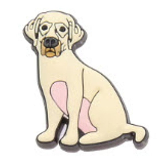 Crocs Jibbitz Yellow Lab Charm - Picture 1 of 1